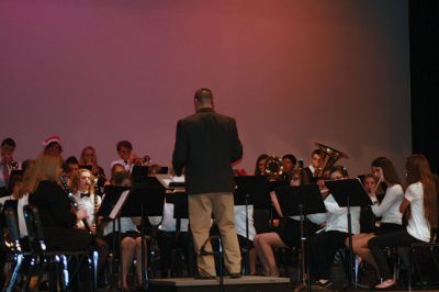 ORRHS Holiday Concert
ORRHS Holiday concert featured a smooth blend of instrumental and choral selections, from jazz to traditional pieces conducted by Michael Barnacle.
