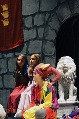A Stranger in Camelot
It’s a new day, a new drama production, and a new director with a new genre at RMS this year as the students prepare to perform this year’s spring drama “A Stranger in Camelot.” Come see the cast of 33 5th and 6th graders perform RMS’s rendition of Mark Twain’s “A Connecticut Yankee in King Arthur’s Court” this Friday, May 4, at 7:00 pm at RMS. Photos by Jean Perry
