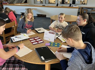 Rochester Memorial School 
Students at Rochester Memorial School last month participating in the Student Solve Problems project, a part of the OpenSciEd partnership with the ORR School District. Photo courtesy of Tracey Forns and RMS
