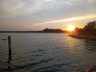 Mattapoisett Harbor
Mattapoisett Harbor sunset. Photo courtesy of Rob Grant 
