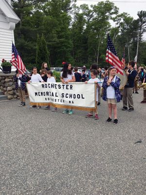 Rochester Memorial Day
Rochester held its annual Memorial Day observance on Sunday, May 27, followed by a parade of local Scouts and the Fire Department, with the Rochester Memorial Band providing the patriotic music and drumbeats. Photos by Marilou Newell
