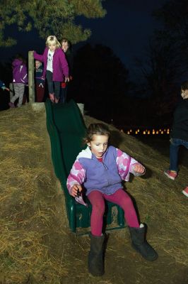 Salty’s Silvery Moon Soiree
On October 25, families gathered around the fire with Salty the Seahorse to enjoy some storytelling and the general splendor of nighttime in Dunseith Gardens. Salty’s Silvery Moon Soiree is a fall tradition sponsored by the Mattapoisett Land Trust. Guests enjoy s’mores and cider, music, and stories told by Toby Gills. Center School students created special lanterns for the event. Photos by Colin Veitch
