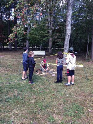 Mattapoisett Scouts
Mattapoisett Scouts held a Scout Camp Fire Day last weekend at Dunseith Gardens. Photos by Wendy Copps
