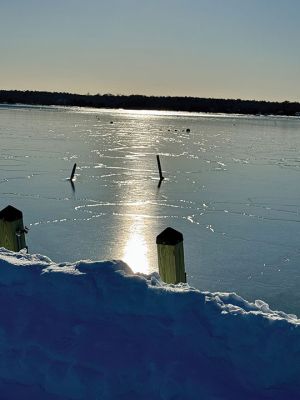 Mattapoisett Harbor
So cold even the Mattapoisett Harbor iced over. Photo by Jennifer Shepley
