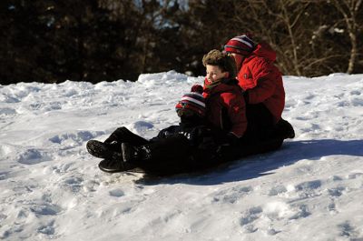 Snow Days
Tri-Town kids have had a lot of free time to enjoy the snow, with three canceled snow days within one week. Many took to the hills with their sleds over the weekend to do some winter reveling before Monday’s icy mess moved into the area. Photos by Felix Perez
