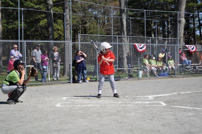 Tri-town Girl’s Softball League
Opening day for the Tri-town Girl’s Softball League was held by Marion Recreation at Washburn Park on Saturday. After a small parade all of the players for each team were introduced and afterwards the teams played games all afternoon. Photos by Kyle DeCicco-Carey 
