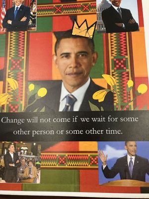 Tri-Town Against Racism
The Tri-Town Against Racism held their annual Black History Month Creative Expressions Contest on February 7 in the Mattapoisett Library. The event is in its sixth year, with the 2026 event seeing around 30 grade school students from the area submit their artwork. The winners are Noah Santos, Kenna Thompson, Jacoby Santos, Alex Amaral, and honorable mention, Mathew Crain. The exhibition is open throughout Black History Month in the library. Photo by Marilou Newell
