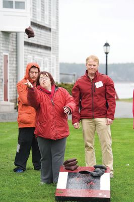 Special Olympics Fitness Day
Tabor Academy hosted a Special Olympics Fitness Day on Saturday, April 23, attracting dozens of participants of all ages and abilities despite the on and off rain showers. In addition to an array of games and activities, there was also a fitness walk through the village. Photos by Colin Veitch
