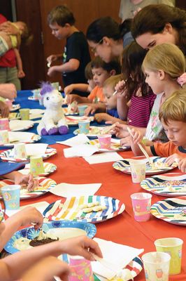 Teddy Bear Picnic 
Teddy Bear Picnic held at the Mattapoisett Library on July 22. Photo by Glenn C. Silva
