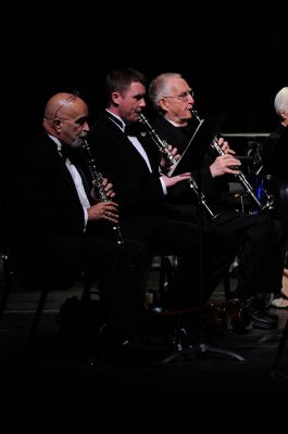 Tri-County Symphonic Band
The Tri-County Symphonic Band kicked off their 52nd season on Sunday at the Fireman Performing Arts Center with “An Afternoon at the Opera,” featuring renowned bass vocalist Tianxu Zhou. Photo by Felix Perez. 
