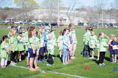 Sippican Schooner 5k and Mini Fun Run 
 Sunday, May 4 was a perfect day for a fun run through Marion, and about 200 people turned out to participate in VASE’s second annual Sippican Schooner 5k and Mini Fun Run to raise money for educational programs at Sippican Elementary School. VASE member Diana Martin organized the event, with the support of about 12 volunteers who assisted that morning in making sure the two races went off without a hitch. Photo by Felix Perez

