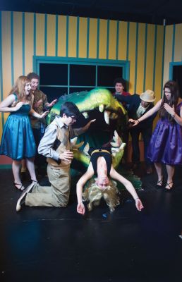 Little Shop
Sophie Marshall and Jacob Swift pose as their characters Seymour and Audrey in the upcoming Tabor Academy fall musical, "The Little Shop of Horrors." Photo by Felix Perez.

