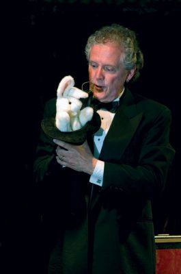 Magic Hour
It was a magic time at the First Congregational Church in Marion on Saturday, May 1, 2010, when the church hosted a magic show with Marcus the Magician at their community center. Throughout the show, children laughed and helped the magician by yelling out tips and observations. Some children even got to help Marcus the Magician on stage. Photo by Felix Perez.
