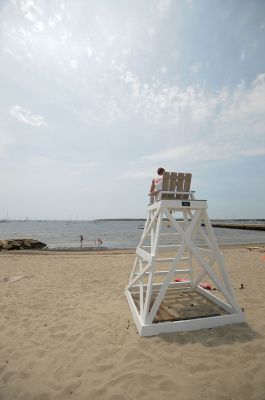 Tiki Beach Party
 The first annual Town Beach party kicked off the summer fun in Mattapoisett this weekend. There was lots of fun in the sun including a Sand Castle contest. Photos by Felix Perez.
