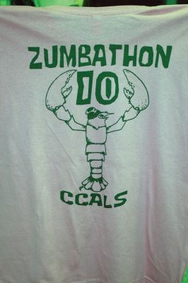 Zumbathon
The ORR high school gymnasium was alive with music and movement on Sunday, April 11, 2010, when dancers took to the floor for a good cause. For a $30 contribution, participants could Zumba for three hours, and the proceeds of the Zumbathon went to Compassionate Care for ALS in Falmouth, a non-profit organization that provides equipment and support to families affected by ALS. The Zumbathon was in honor of Jeffrey Lawrence, a 47-year-old man living with ALS (Amyotrophic lateral sclerosis).
