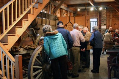 Cool Chat
The Mattapoisett Historical Society presented a program on the history of Ice Harvesting on Sunday, February 10. (Photo by Robert Chiarito).


