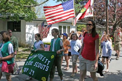 Mattapoisett Remembers
The Town of Mattapoisett paid tribute to our armed forces, both past and present, with their annual Memorial Day Parade and Observance held on Monday afternoon, May 26, 2008. (Photo by Kenneth J. Souza).
