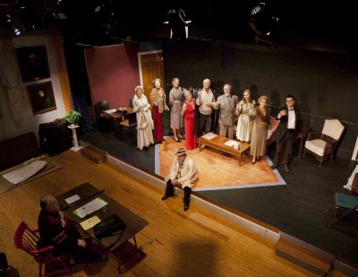 Light Up the Sky
The Marion Art Center's production of Moss Hart's Light Up The Sky opens on Friday, November 4 and runs on Saturday, November 5, Sunday, November 6, Friday, November 11 and Saturday, November 12. Showtimes are all 8:00 pm except on Sunday, November 6, which is 4:00 pm. Reservations can be made by calling 508-748-1266. The Marion Art Center is located at 80 Pleasant Street, in Marion. Photo by Leah Latham.
